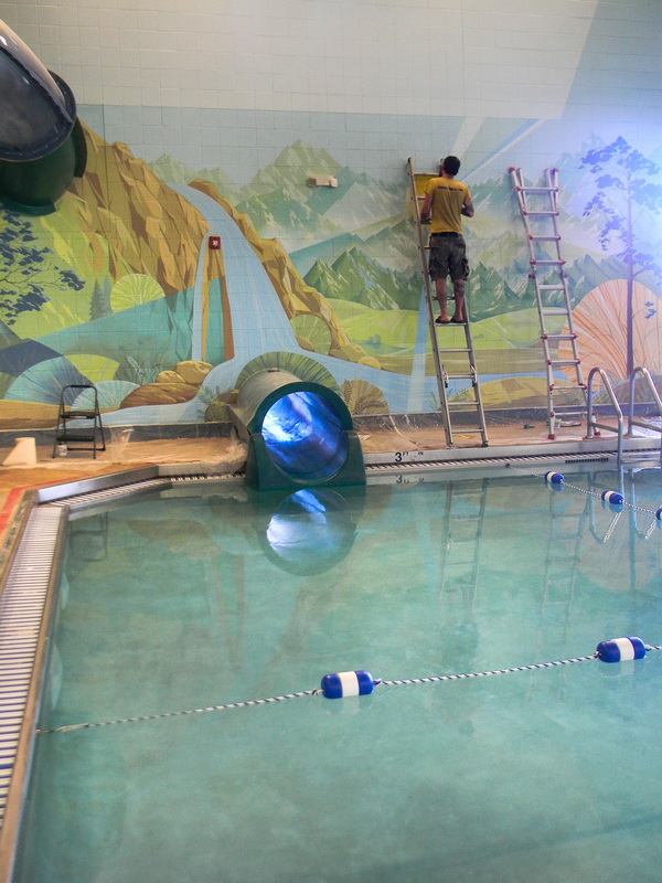 Interior_Mural_Lakewood_Link_Recreation_Center_Swimming_pool_wal
