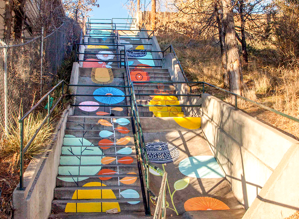 Staircase Artwork in Denver CO