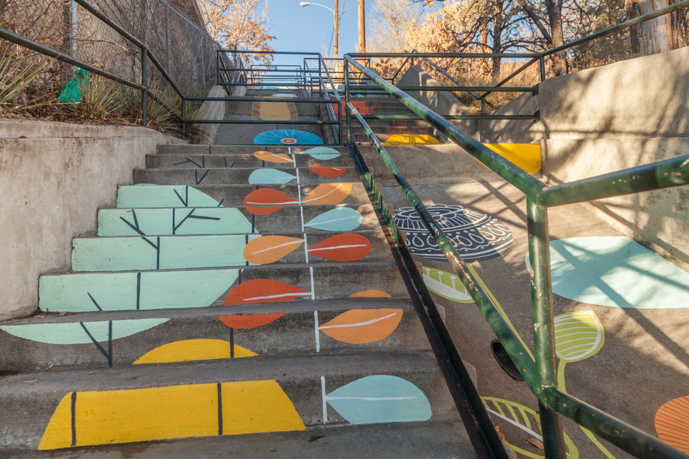 Staircase_Artwork_Oneida_Denver_Mural_Colorado_Art_Yulia_Avgustinovich_Muralist