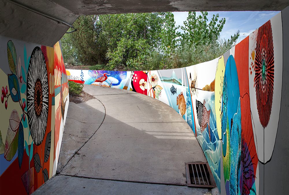 Underpass_Tunnel_Mural_Design_Longmont_Colorado_Art_Yulia_Avgustinovich_Denver_Muralist