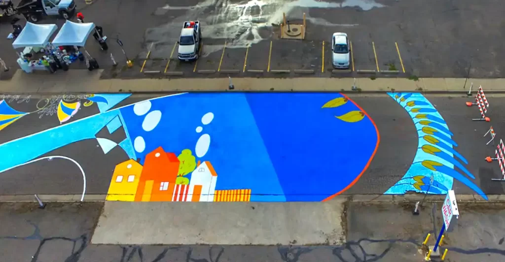 stanley-aviation-mural-detail-asphalt-paint-aurora